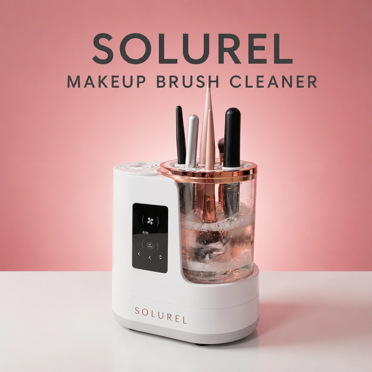 ⏰ Last Chance! 🔥 70% OFF Solurel™ Makeup Brush Cleaner ✨