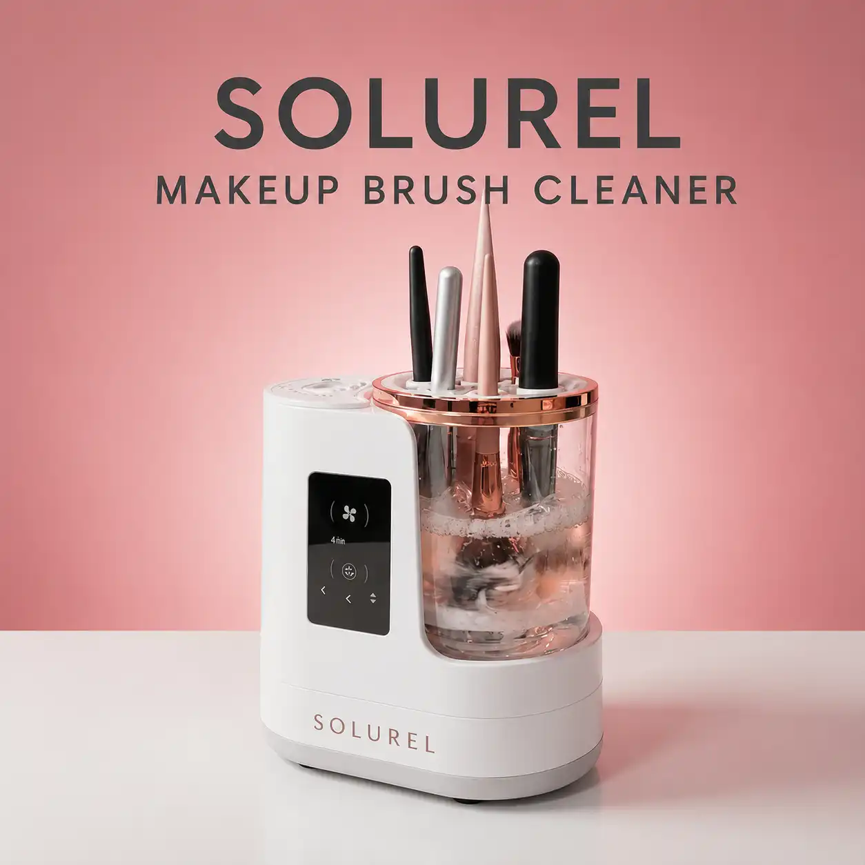 ⏰ Last Chance! 🔥 70% OFF Solurel™ Makeup Brush Cleaner ✨